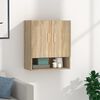 vidaXL Wall Cabinet Sonoma Oak 60x31x70 cm Engineered Wood