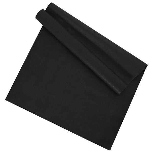 vidaXL Sport Protection Mat Black 183 x 122 x 0.6 cm PVC