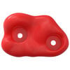 vidaXL Climbing Hold 2 pcs Red 100 x 67 x 43 mm PP