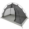 vidaXL Tent with Roof with Storage Grey and Black 236 x 108 x 120 cm