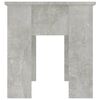 vidaXL Coffee Table Concrete Grey 101x49x52 cm Engineered Wood