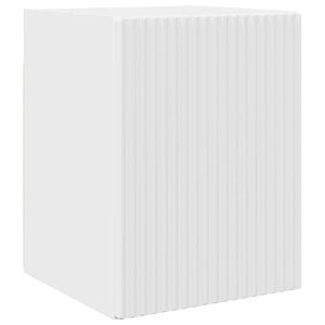 vidaXL TV Wall Cabinet Gloss White 30 x 31 x 40 cm Engineered Wood