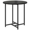 vidaXL Side Table Set 2 pcs Black Oak