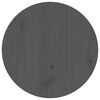 vidaXL Coffee Table Grey Ø 40x60 cm Solid Wood Pine