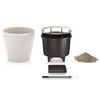 LECHUZA Planter CLASSICO LS 28 ALL-IN-ONE High-Gloss White 16040