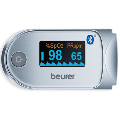 Beurer Bluetooth Pulse Oximeter PO 60 White and Grey