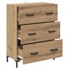 vidaXL Sideboard with Drawer Artisan Oak 69.5 x 34 x 90 cm