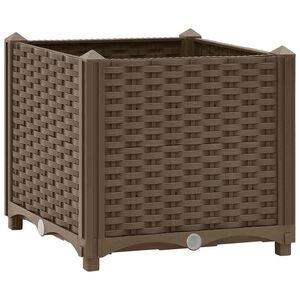 vidaXL Raised Bed 40x40x38 cm Polypropylene