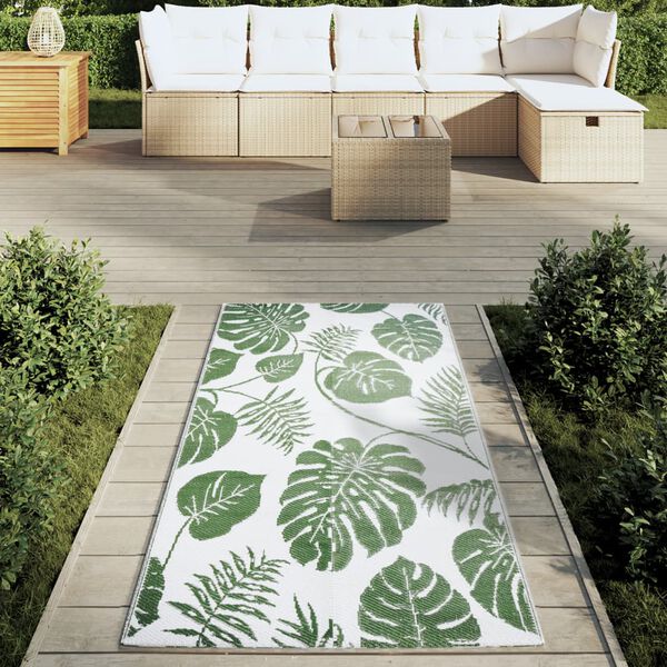 vidaXL Outdoor Carpet ARAKIL Green 80x150 cm PP