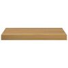 vidaXL Wall Shelf 2 pcs Brown 50 x 23 x 4 cm Engineered Wood