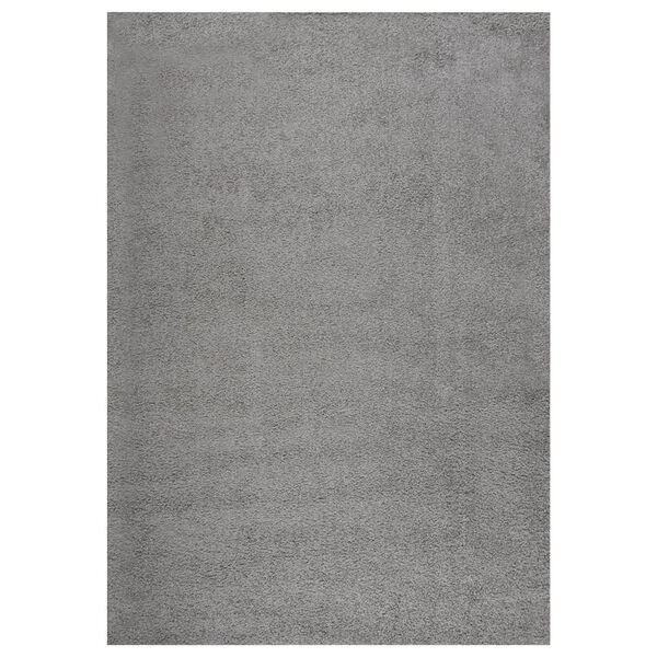 vidaXL Shaggy Rug High Pile Grey 140x200 cm