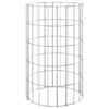 vidaXL Circular Gabion Pole Galvanised Steel &Oslash;30x50 cm