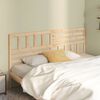 vidaXL Bed Headboard 206x4x100 cm Solid Wood Pine