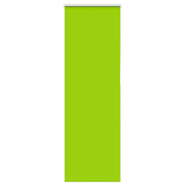 vidaXL Roller Blind Blackout Leaves Green 45x130 cm Fabric Width 40.7 cm Polyester