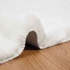 vidaXL Faux Rabbit Fur Rug Olite White 240 x 340 cm Polyester