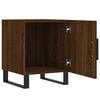 vidaXL Bedside Cabinets 2 pcs Brown Oak 40x40x50 cm Engineered Wood