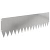 vidaXL Lawn Edging 20 pcs 103 x 30 cm Steel Silver
