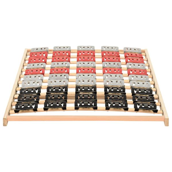 vidaXL Bed Frame without Mattress with 12 Slats & Supports 70x200cm