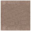 vidaXL Anti-slip Shaggy Rug Brown 160 x 160 cm PP