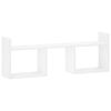 vidaXL Wall Shelf White 90 x 17 x 32 cm Engineered Wood