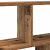 vidaXL Wall Cube Shelf 12 Compartments Old Wood Engineered Wood