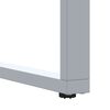vidaXL Garden Dining Table Grey 160 x 80 x 75 cm