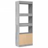 vidaXL Highboard&nbsp;Grey Sonoma 63x33x180 cm Engineered Wood