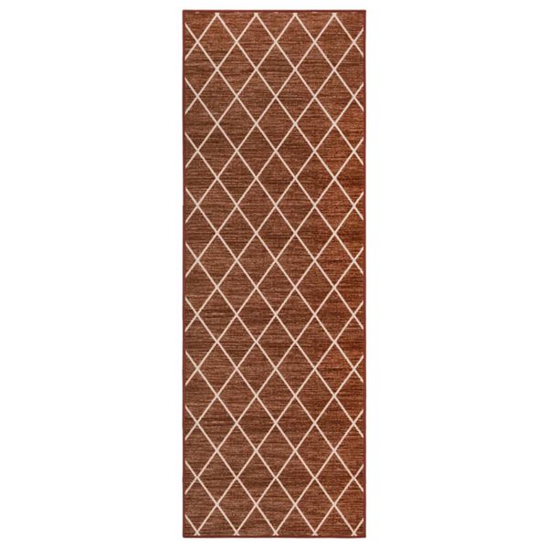 vidaXL Carpet Runner Dark Brown 80x300 cm