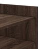 vidaXL Coffee Table Brown Oak 100x50x50 cm Engineered Wood
