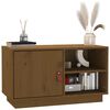 vidaXL TV Cabinet Honey Brown 70x34x40 cm Solid Wood Pine