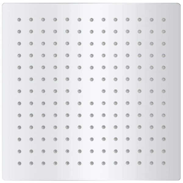 vidaXL Rain Shower Head 2 pcs Stainless Steel 25x25 cm