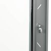 vidaXL Network Cabinet with Storage Grey 60 x 60 x 50 cm Steel