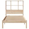 vidaXL Bookcase Bed without Mattress 90x190 cm Single Solid Wood Pine
