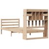 vidaXL Bookcase Bed without Mattress 90x200 cm Solid Wood Pine
