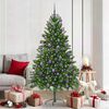 vidaXL Christmas Tree with 300 LEDs with Stand Green 180 cm PE