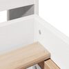 vidaXL Bed Frame without Mattress White 135x190 cm Solid Wood Pine