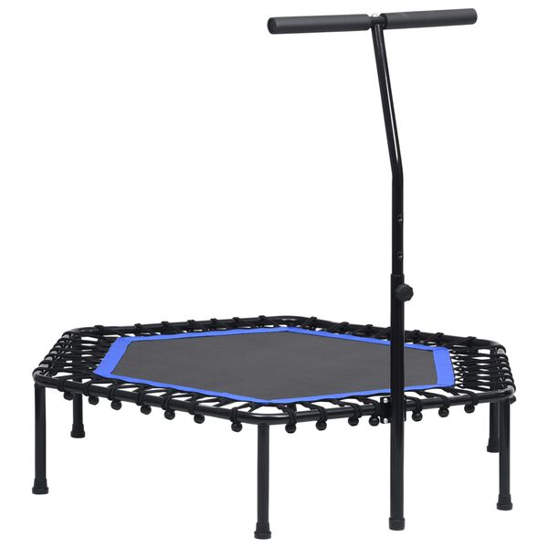 vidaXL Fitness Trampoline with Handle 122 cm