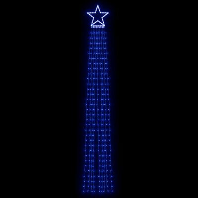 vidaXL Christmas Tree light 320 LEDs Blue 375 cm