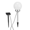 HI Solar LED Rotating Garden Ball Light 15 cm