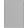 vidaXL Doormat Grey 90x120 cm