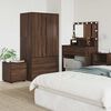 vidaXL Bathroom Cabinet Brown Oak 40.5 x 40 x 44 cm Engineered Wood