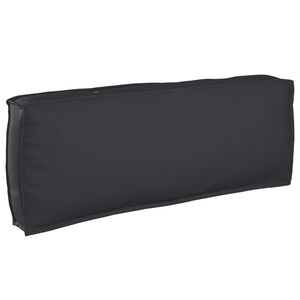 vidaXL Cushion Black 120 x 40 x 12 cm Oxford Fabric