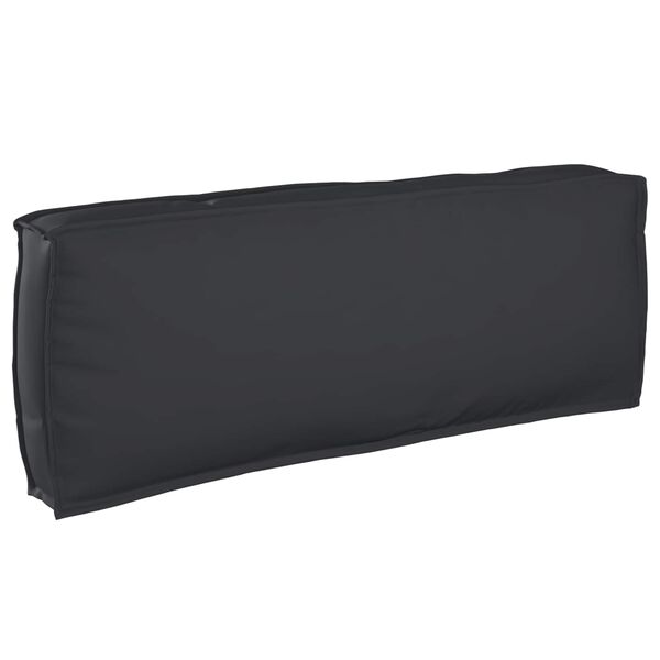 vidaXL Cushion Black 120 x 40 x 12 cm Oxford Fabric