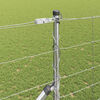 vidaXL Fence Post Galvanized 25 x 1.4 m Steel