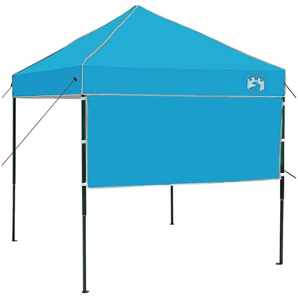 vidaXL Canopy Tent Manual Blue 194 x 194 x 251 cm Fabric