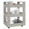 vidaXL Kitchen Trolley Concrete Grey 60x45x80 cm Engineered Wood