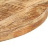 vidaXL Bistro Table Round &Oslash;50x75 cm Rough Mango Wood