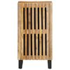 vidaXL Sideboard 40x34x75 cm Solid Wood Rough Mango
