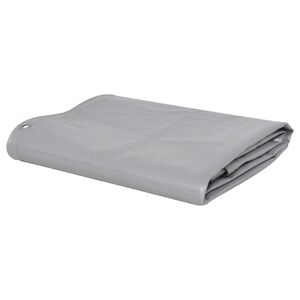 vidaXL Tarpaulin 650 g/m&sup2; 3x4 m Grey