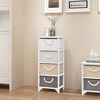 vidaXL Storage Cabinet 4 Drawers Wood